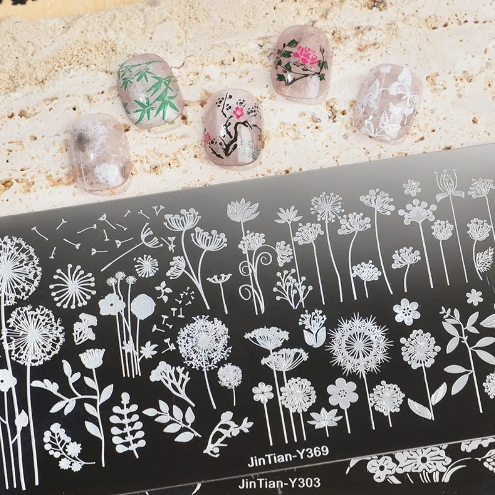 Steel Plate Stamp Set Star Moon Cartoon Nail Art Stamping Plates Printing Tools Stainless Steel Printing Board For DIY Template