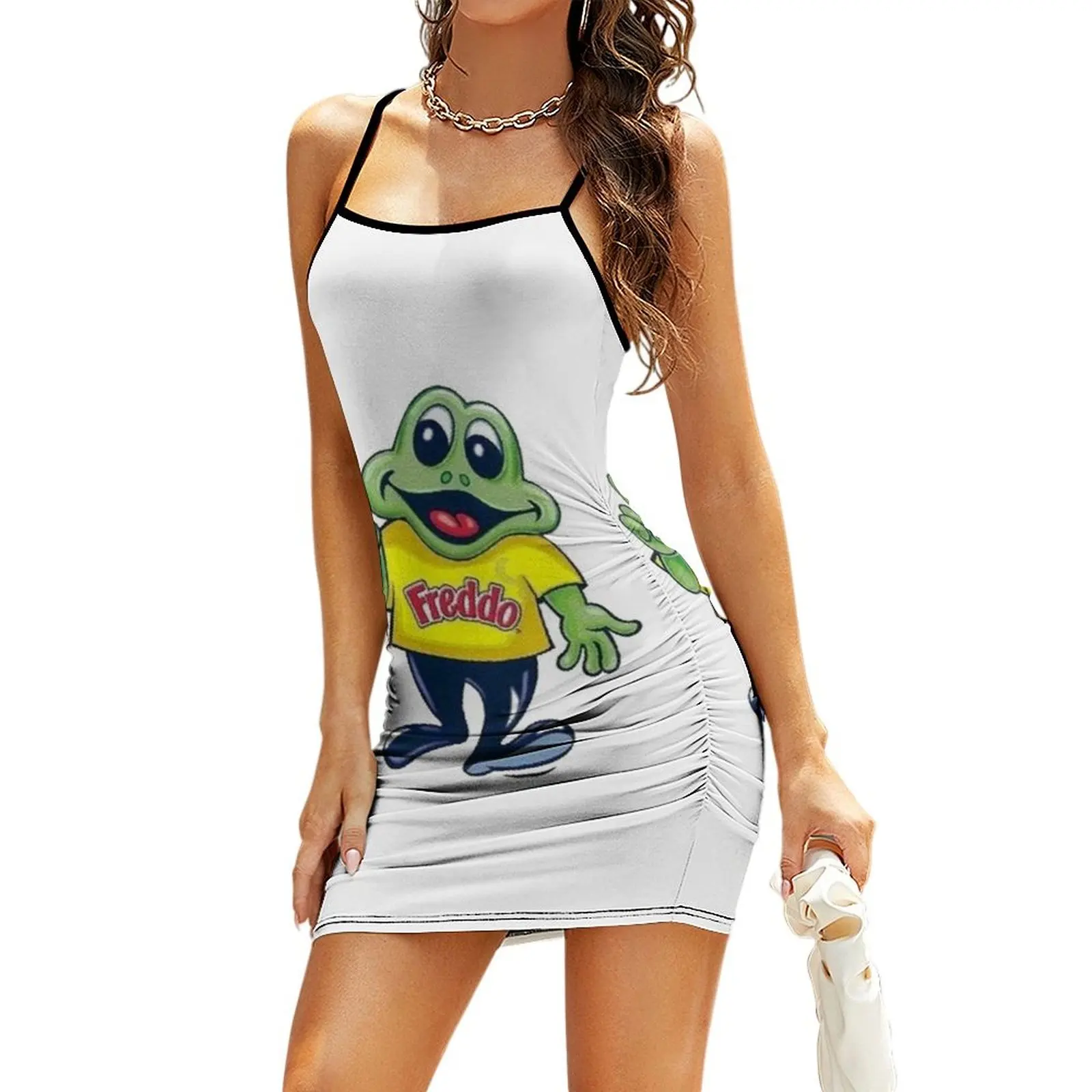 

Freddo Frog Old Logo Classic T-Shirt Sling Dress dress summer 2026 women Dress
