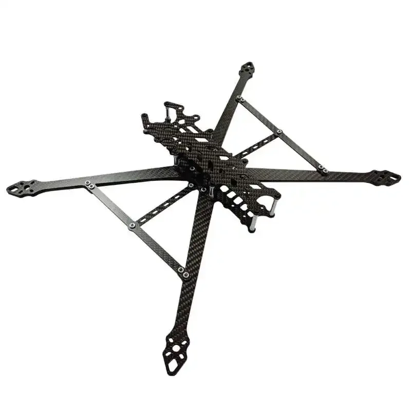 Kit de estrutura FPV de fibra de carbono DF7 PRO 7/10/13 polegadas para sistema DJI O3 HD chassi quadricóptero freestyle de longo alcance