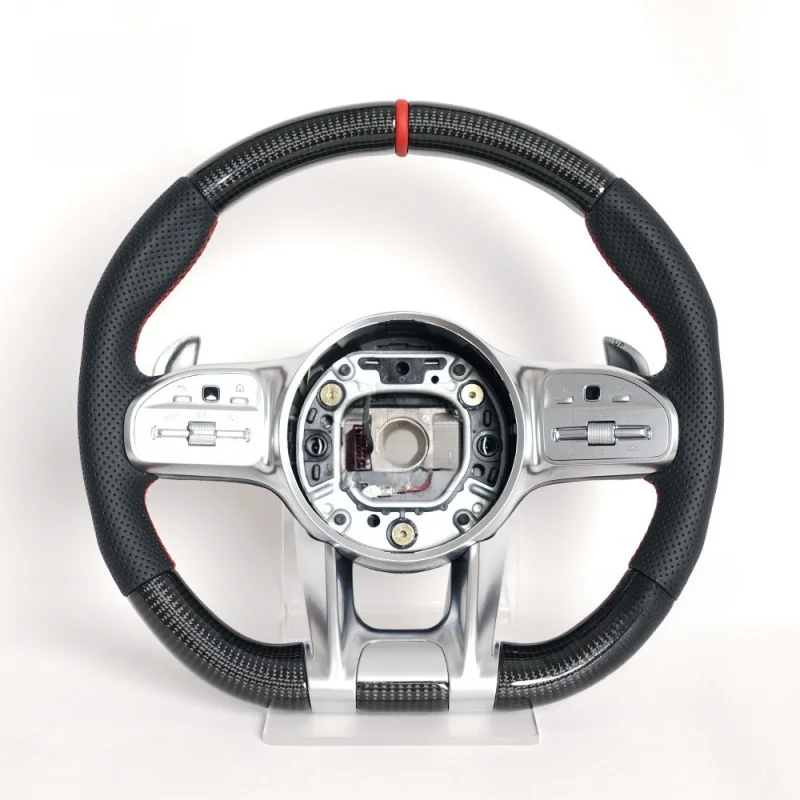 High Quality Carbon Fiber Steering Wheel With Smooth Comfortable Grip Long Distance Driving Car Modification Parts