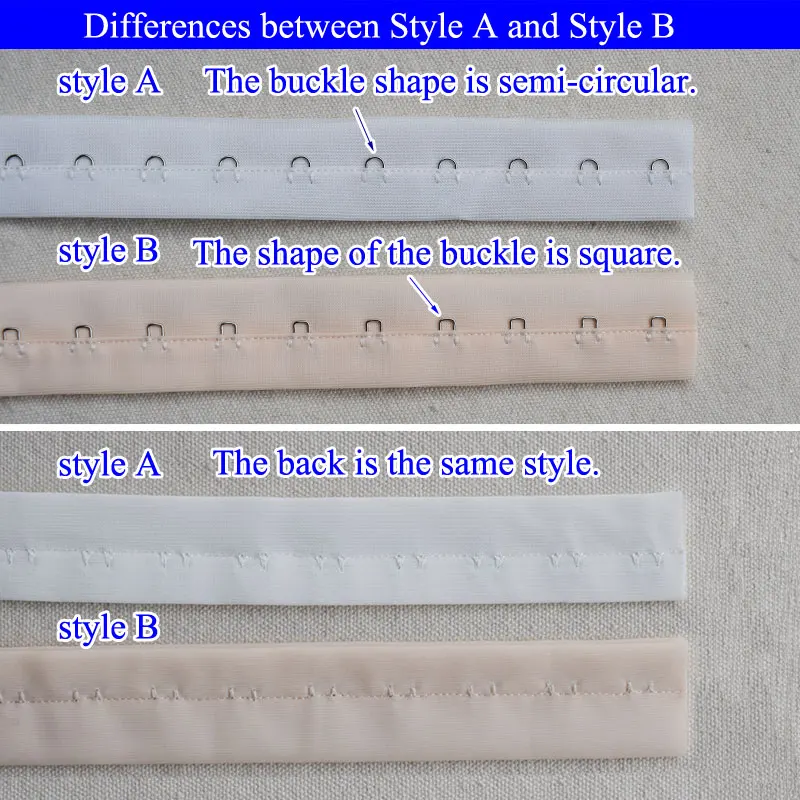 Pair Single Hook and Eye Tape Trim for Sewing Quilting Corset Bra Renaissance Dance Bridal Costumes, DIY clothing accessories image 4