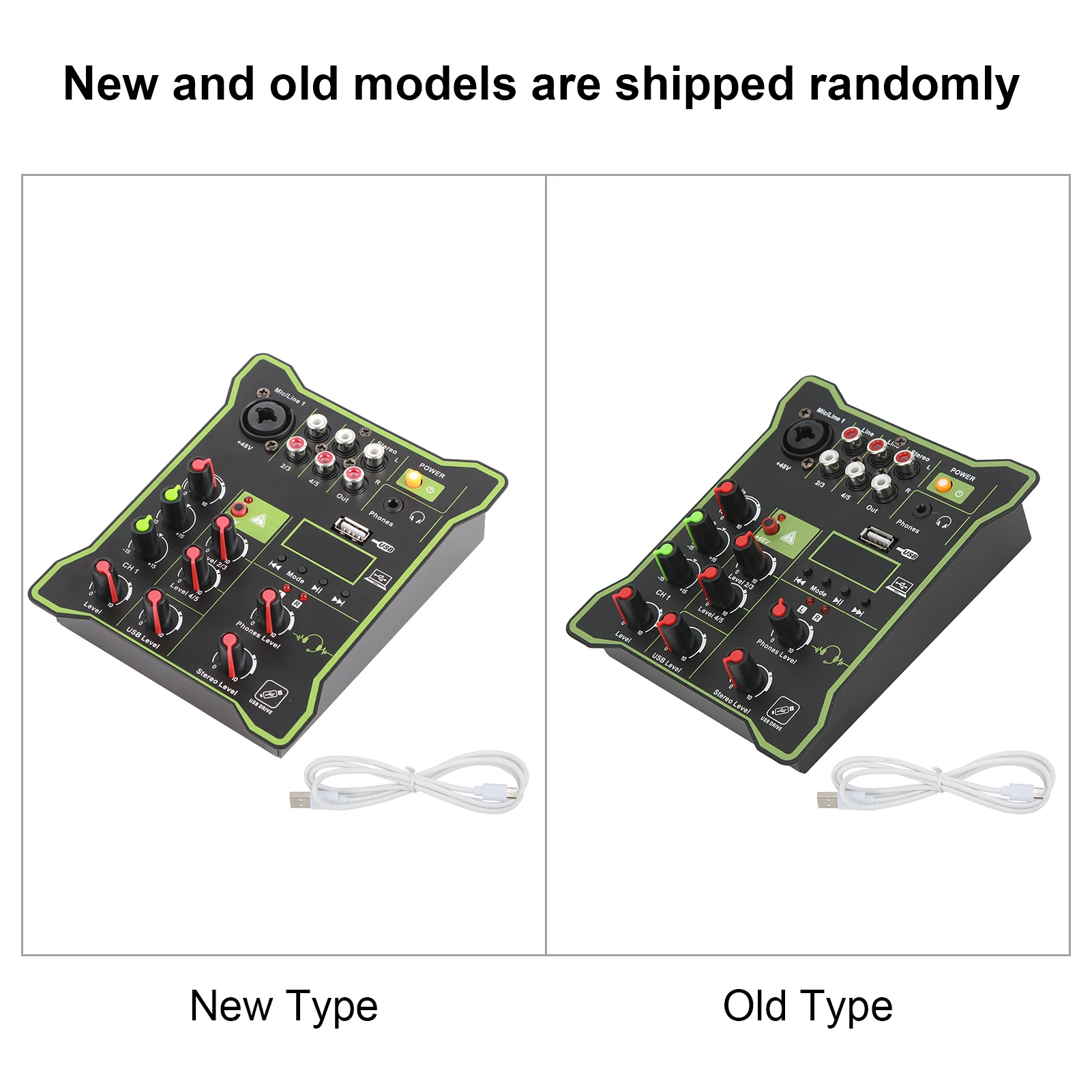 5-kanaals mengpaneel Draagbare mengpaneel Snelle respons Goede afstemming Prestaties Nauwkeurige berekening 5-kanaals mixer