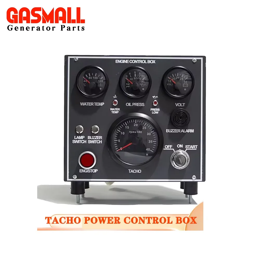 Gaso Car Diesel Engine Control Instrument Panel Gauge Meter Truch Dash Cluster Panel Set Black Compatible All Vessels Shaluo