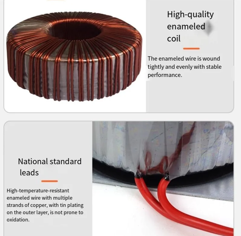 Suitable for 800W 220V ring transformer subwoofer/amplifier/speaker power transformer 12V 24V 30V 36V 48V 50V