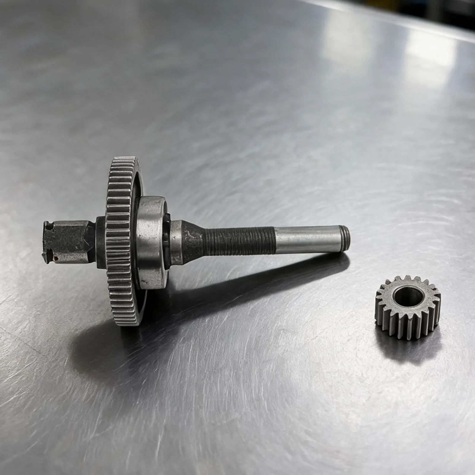 Replacement gear assembly for electric chainsaws fits 4 6 8 inch grass trimmers steel 67x42mm compact lightweight