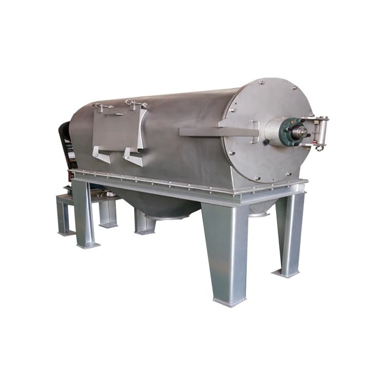 DZJX Factory Direct Sale air Flow Screening Alumina Quartz Powder Horizontal Centrifugal Screen for Ceramic Industry