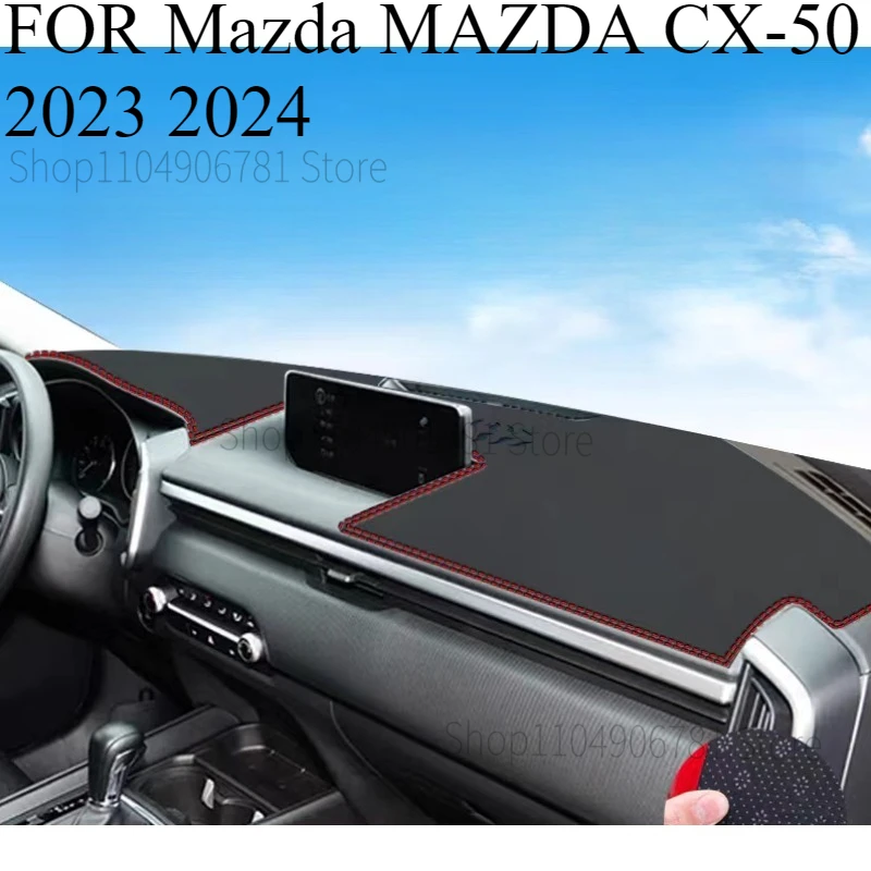

FOR Mazda MAZDA CX-50 2023-2024 Car Dash Mat Dashmat Dashboard Mat Cover Sun Shade Dash Board Cover Carpet Accessories