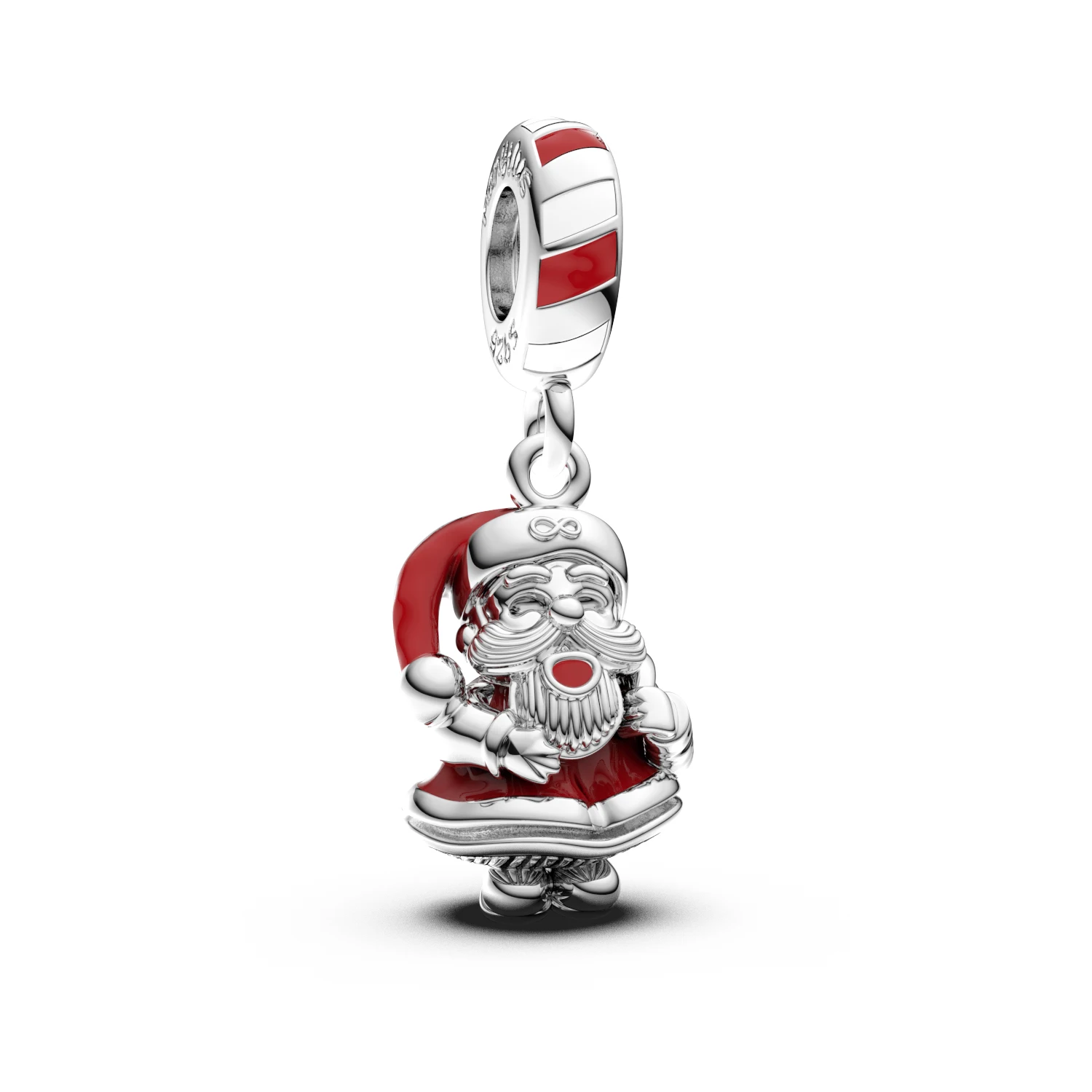 Manyilus S925 Silber Weihnachts-Charm-Set für Original-Armbänder Festliche Weihnachts-Schmuckanhänger-Kollektion Geschenk – Detail 1