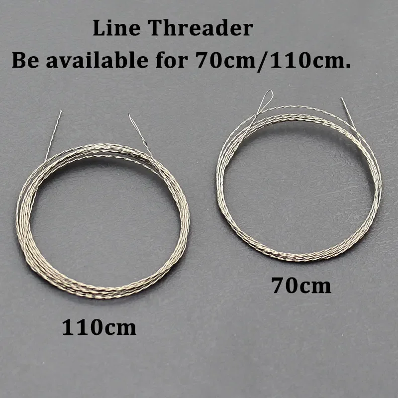 70/110cm Carp Fishing Line Threader Hair Rig Making Carp Fishing Tools Tackle  For Carp Tubing Threading Lines Accessories