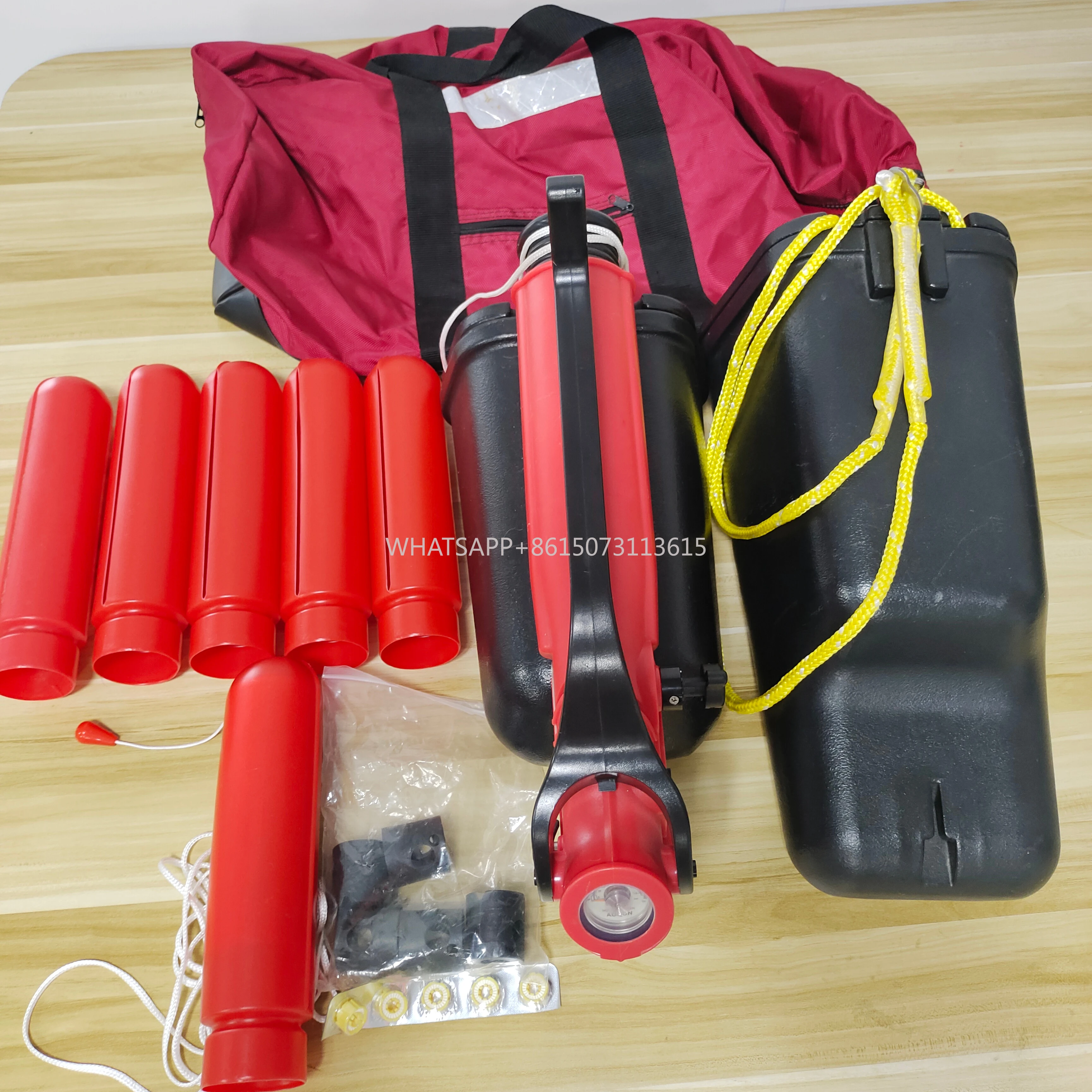 Lançador de linha de lançador de segurança de água para economia de vida marítima