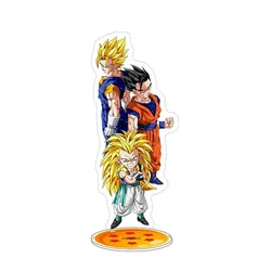 Japan Anime Dragon Ball Son Goku Son Gohan Shenron Cell Super Saiyan Vegeta Trunks Acrylic Stand Figure Statue Kids Gifts Toys