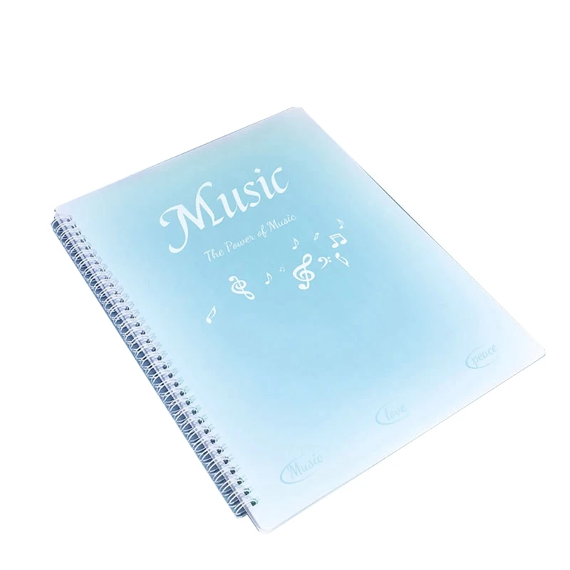 

Sheet Music Folder, 40 Pages, Sheet Music/Holder,Fits Letter Size A4, Choir Folder