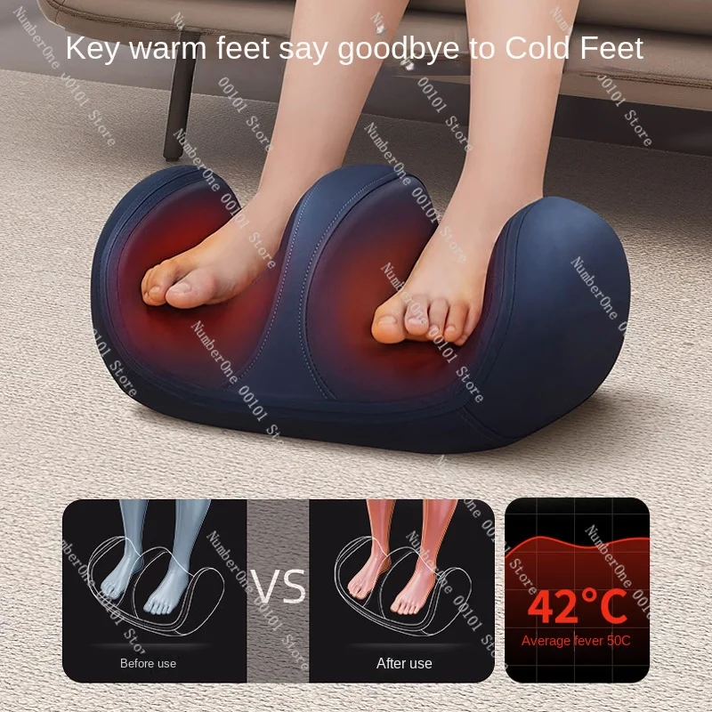 Automatic foot massage machine Intelligent kneading press sole  household foot massager