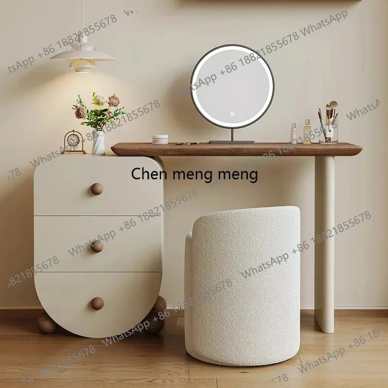

K153 K153 Premium Luxury Mirror Vanity Table Style Trendy Modern With Drawers Vanity Table Makeup Storage Penteadeira Bedroom