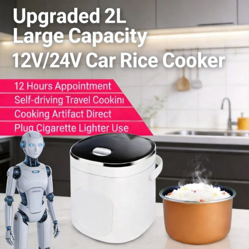 12V 12V 24V Car Rice Cooker Portable Multifunctional Electric Cooking Pot Dual Use for Truck RV Self-driving Tour Home - Aliexpress Deal