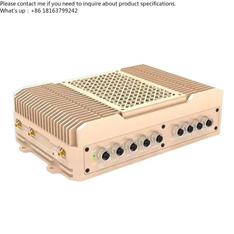 

IP65 Edge Computing AI Gateway AI Box M12 network WIFI 4G 5G Jetson Orin Nano 4gb 8gb industrial ai computing system