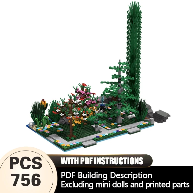

Creators Plant Series Model MOC Building Bricks Plant Corner Modular Technology Gifts Holiday Assemble Children Toys Suit