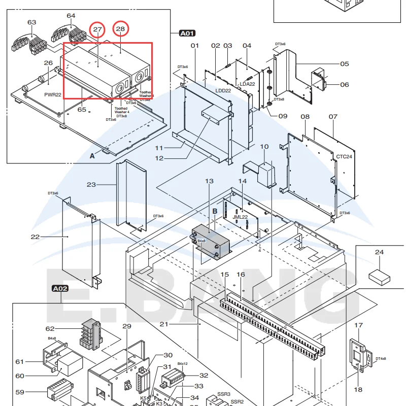 Alpha 400/600 Power Supply Unit Color Photo Processor Expansion Printing Equipment Replacement Spare Parts Module