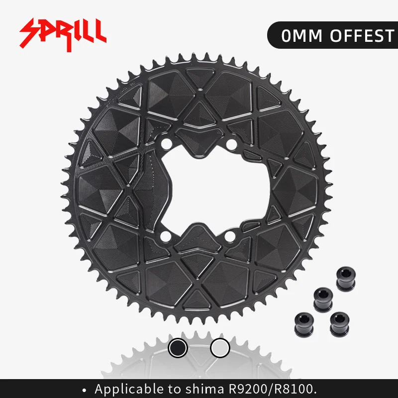 

PASS QUEST fully enclosed positive and negative gears for TT riders. Thickest part 5mm. Suitable for 8100, 54T-66T.