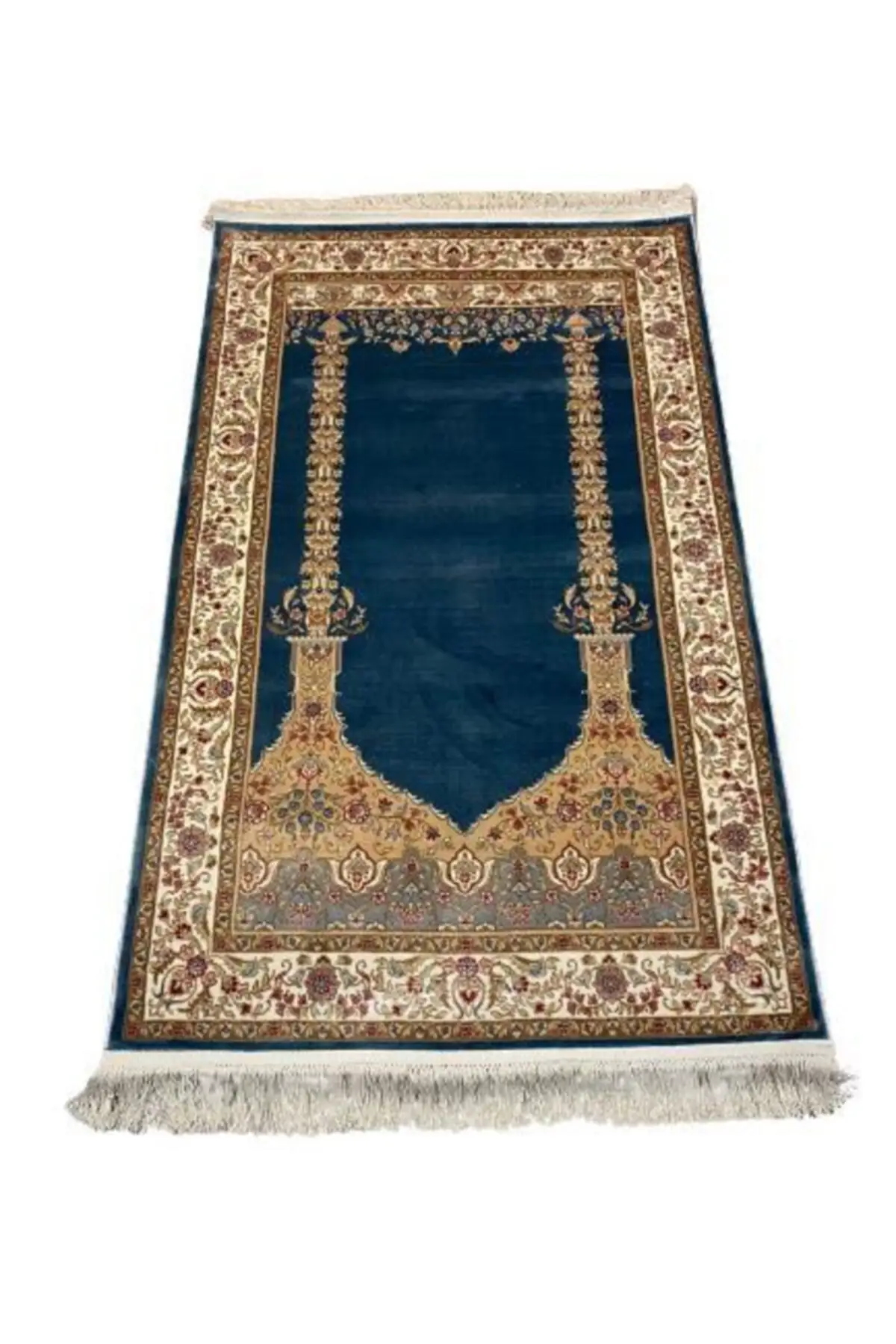 

DOLBOVI silk Seccade bright custom countertop prayer Rug Meditation Rug