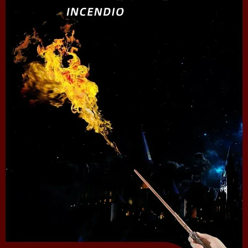 Harri Magic Wand Hermione Dumbledore Sirius Snape Fire-breathing Wand Cosplay Magic Show puntelli giocattoli per bambini regali di Halloween