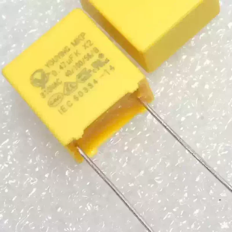 10-100pcs YOUYING Safety Standard Capacitor 0.47UF/310V 474/310V Pin Distance P10 Brand New Genuine Product