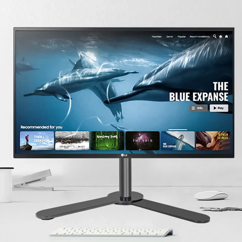 

Настольная подставка для монитора 17–32 дюйма, загрузка 8 кг, сверхмощный стальной кронштейн, подставки для монитора, подъем 400 мм и 180 ° Поворотный противопровисающий дизайн