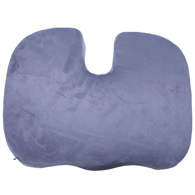 2X Seat Cushion Premium Orthopedic Coccyx Sciatica Cushion Wheelchair Office Chair For Lower Back Tailbone Seat Pad