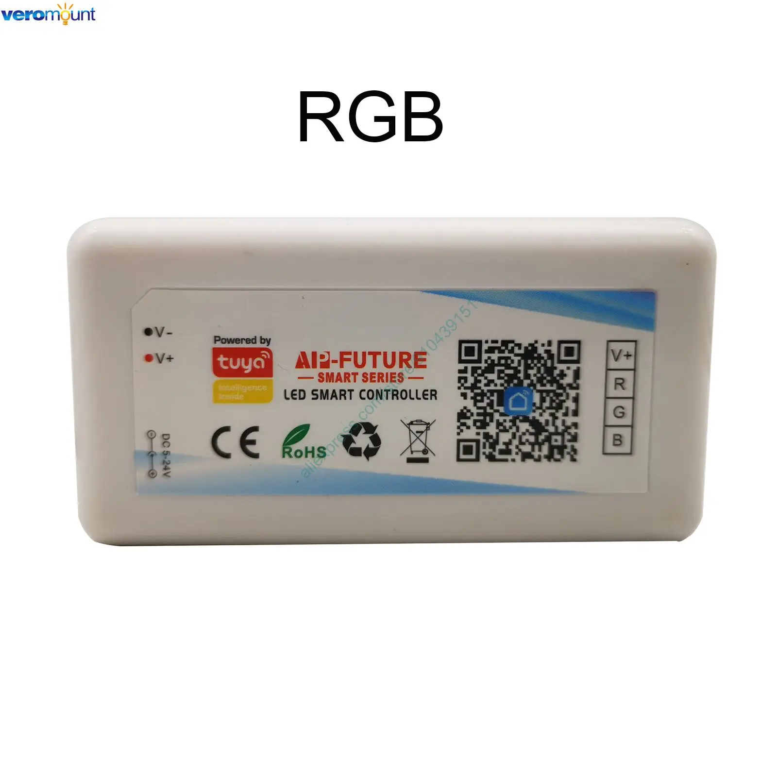 DC12V 24V Tuya Wifi Wireless LED Controller supporto iOs Android APP Alexa Google Voice Control per DIM CCT RGB RGBW RGBCCT Strip