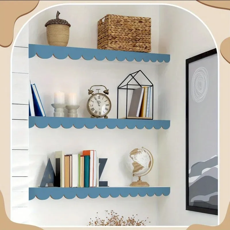12pcs unfinished fan-shaped wooden frame handmade farmhouse diy crafts frame sector design vintage door frame home decoration