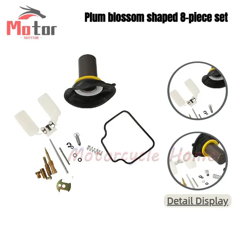 

Plunger PD26J Carburetor Repair Rebuild Kit GY6-150CC ATV Gokart Moped Scooter