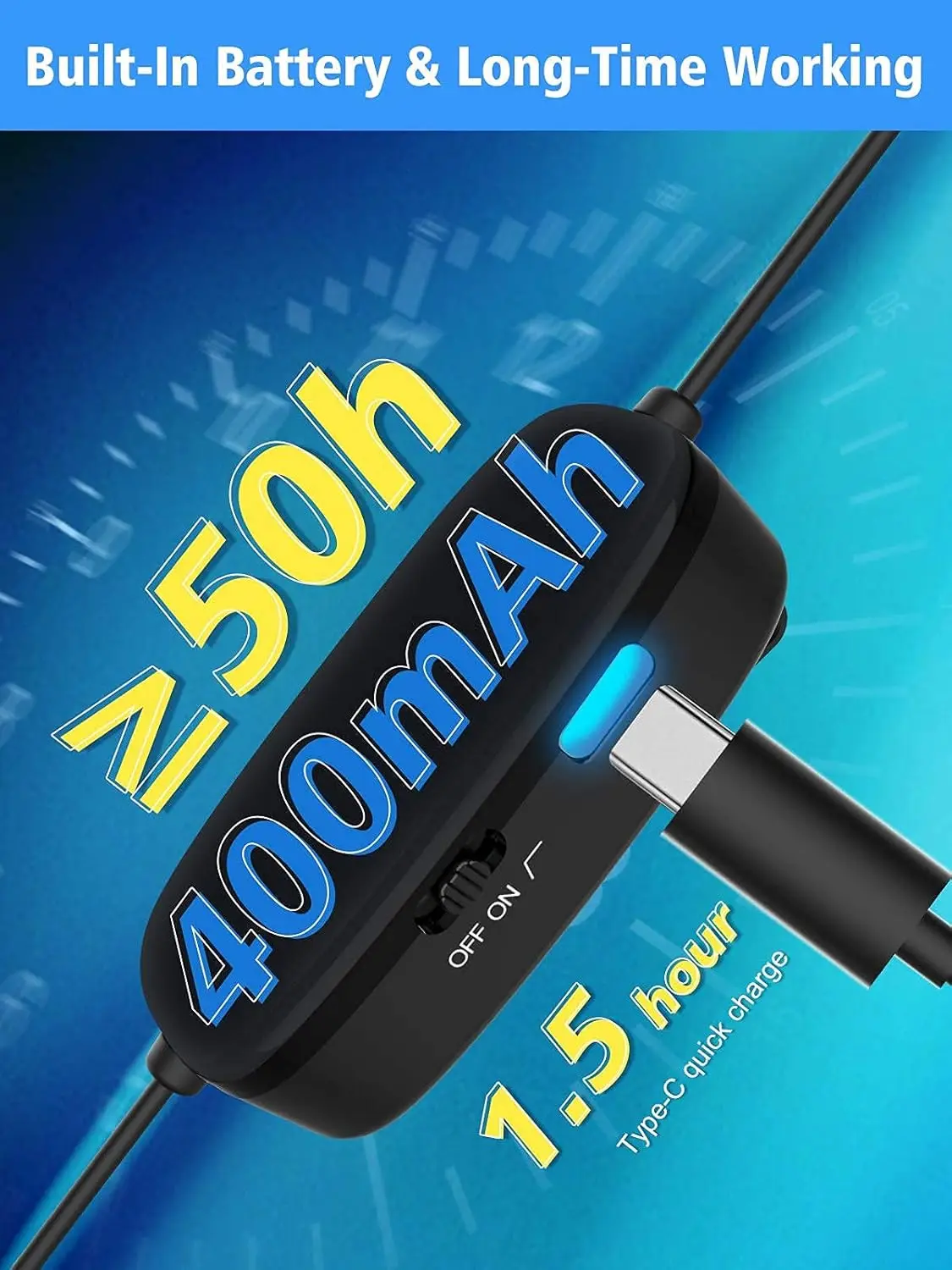 SYNCO Lav-S6M2 Lavalier التلبيب ميكروفون متعدد الاتجاهات مع منفذ مراقبة الصوت 3.5 ملم للهواتف الذكية كاميرا الكمبيوتر DSLR #5