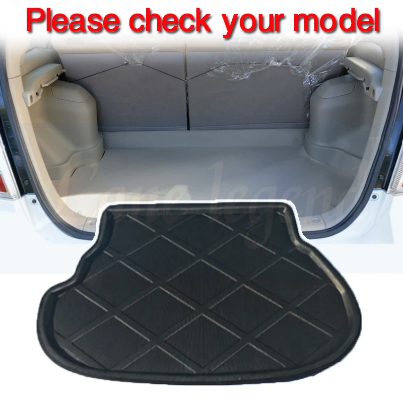 Fit For Suzuki Liana A6 Aerio SX Baleno 2005-2022 Hatchback Rear Trunk Tray Boot Liner Cargo Mat Pad Floor Carpet Mud Kick