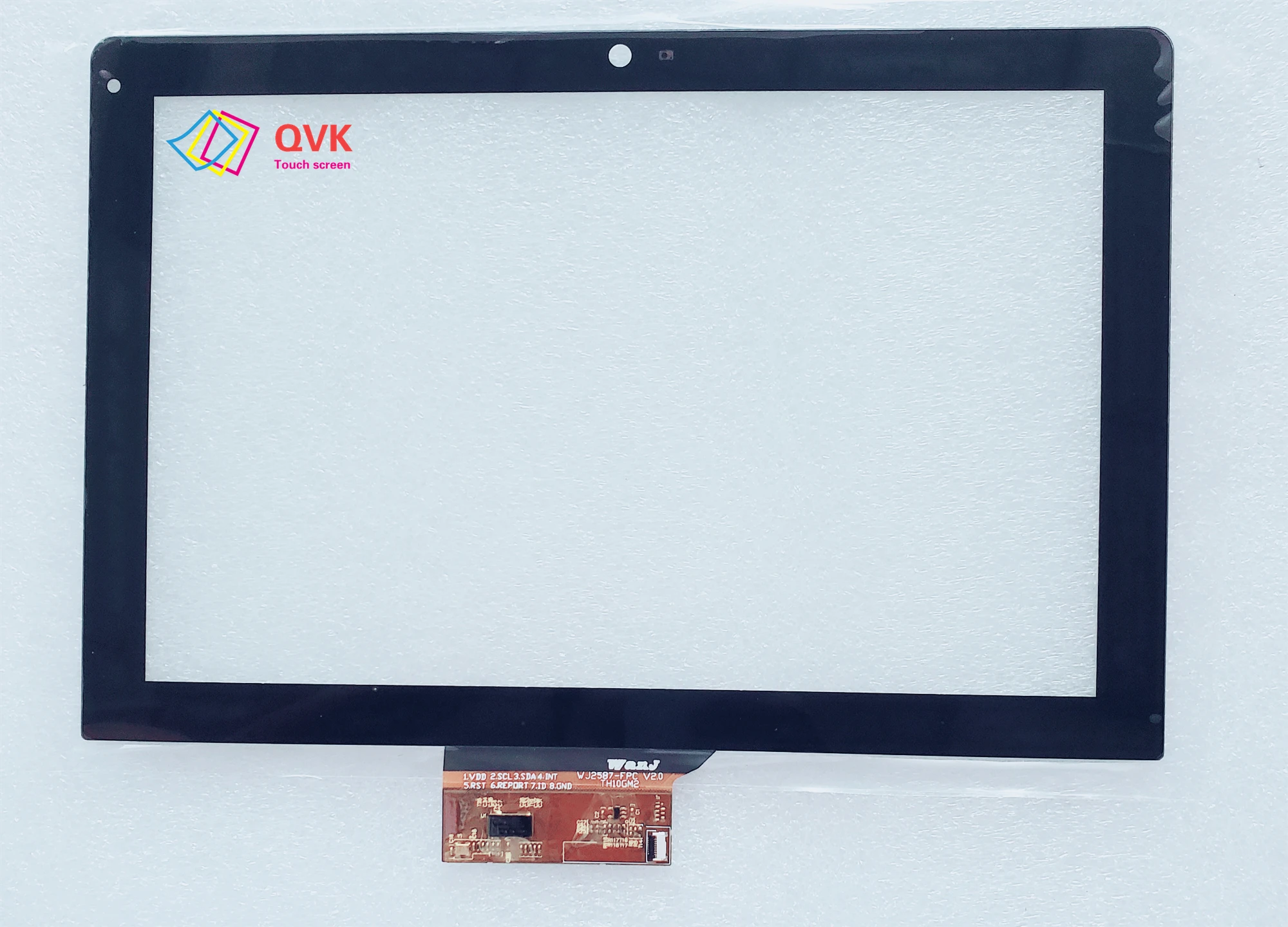 

New 10.1 Inch touch screen for ECS ELITEGROUP TH10GM2 Capacitive touch screen panel sensor digitizer WJ2587-FPC V2.0