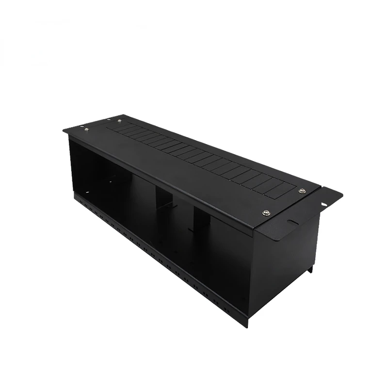 3U cabinet, 4U distribution unit box, metal shell sub PDU module, single line room rack type column cabinet