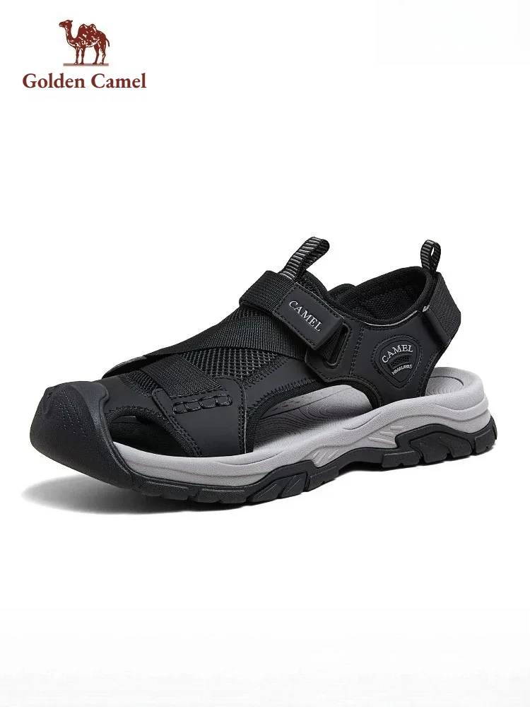Golden Camel Outdoor Sandals for Men's 2026 Summer Breathable Hiking Shoes Water Beach Mens Sandal Camping Climbing Aqua Sneaker