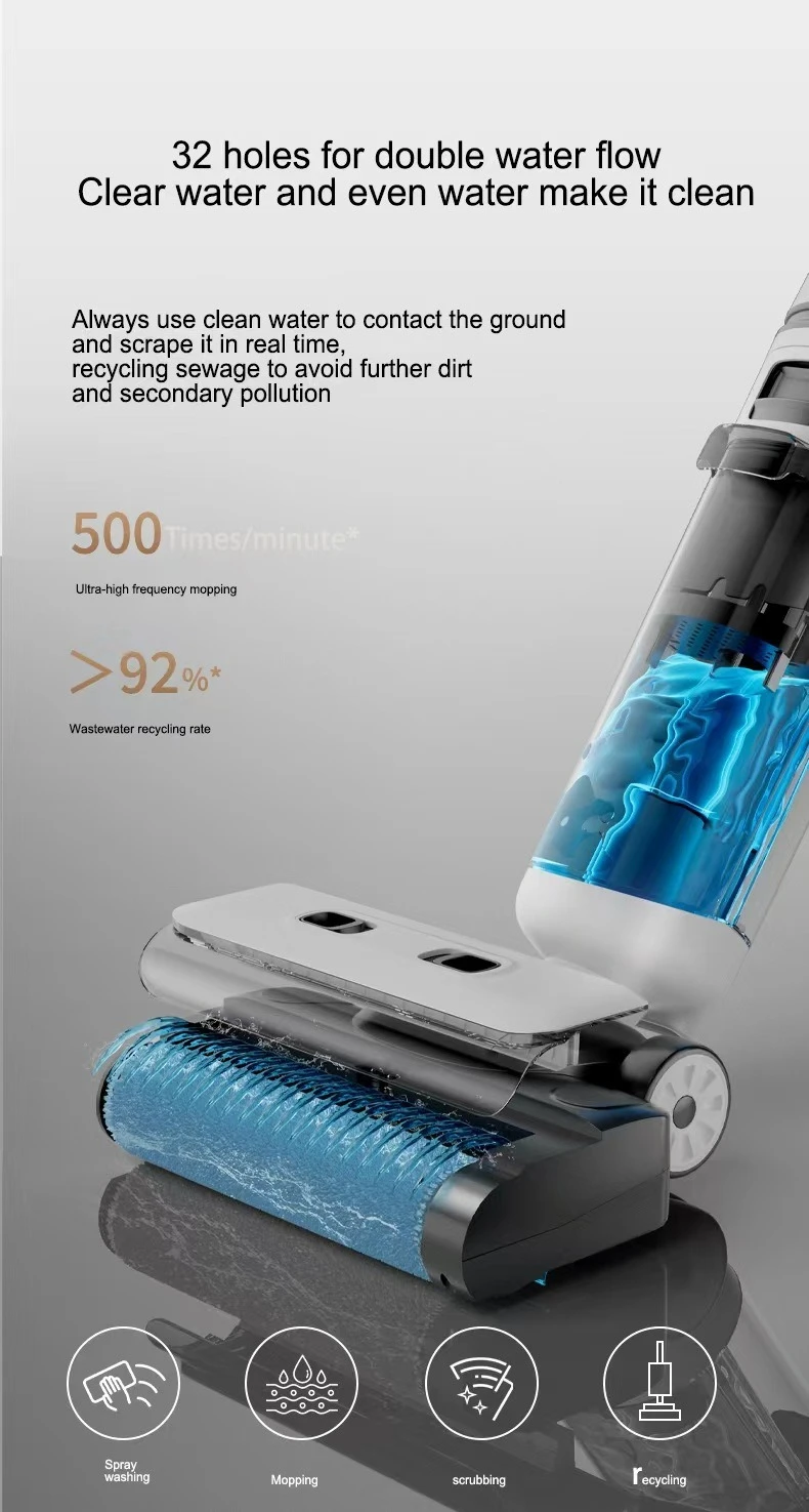 

Wet Dry Vacuum Cleaner Mop All-in-One Powerful Suction Floor Washing Cleaning Machine Wet Dry Mop Vacuum Cleaner for Home Hardwo