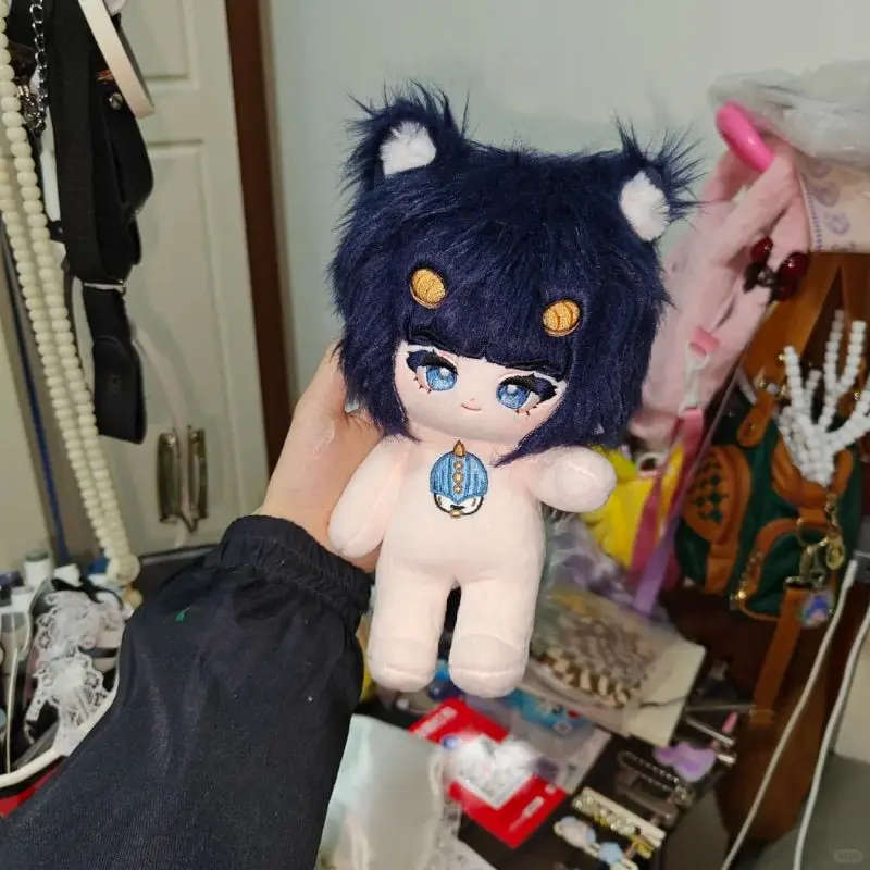 20cmのゲームアニメ「ジョジョの奇妙な冒険」のぬいぐるみ、ブルーノ・ブチャラティのボディプラッシュドール、柔らかいコットン製の着せ替え人形、子供へのプレゼント