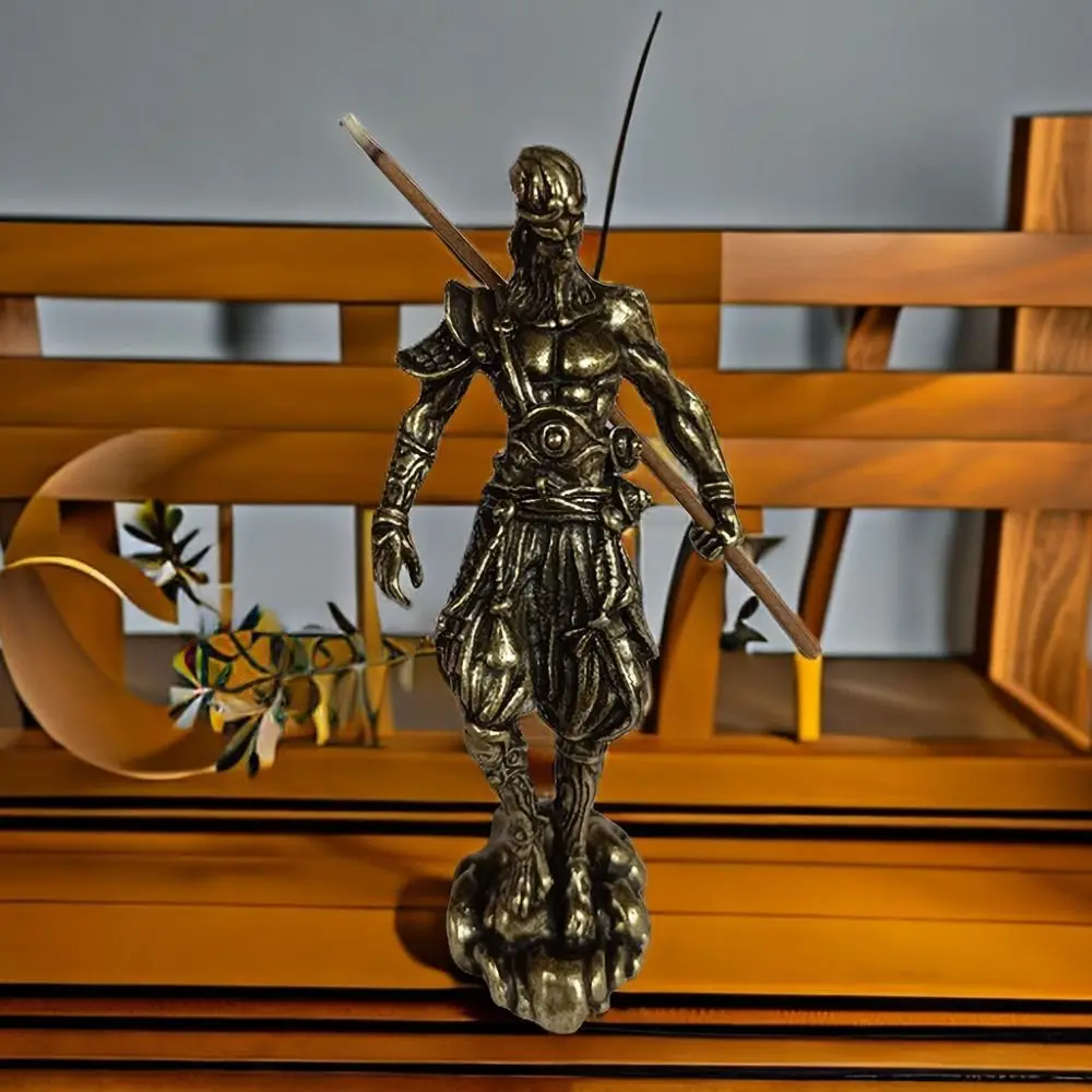 Creative Alloy WU KONG Figure Bronze Handmade Hell Fire Sun Wukong Battle Victories WU KONG