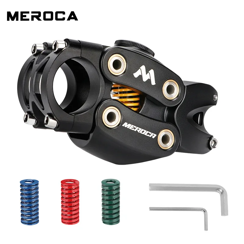 

Подвесной вынос для горного велосипеда MEROCA MTB, 90 мм, внедорожный, туристический, велосипедный, могильный, дорожный велосипед, амортизирующий, стержень с четырьмя звеньями