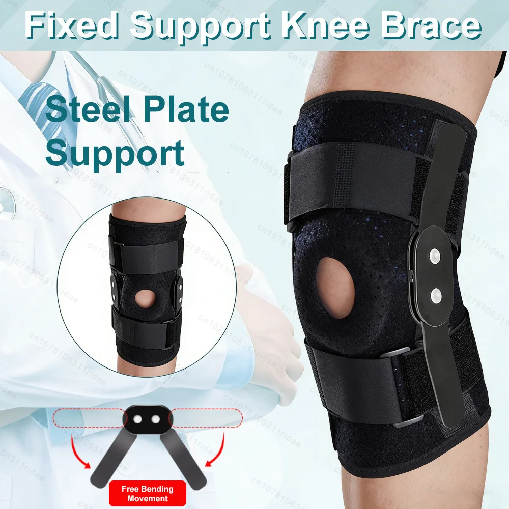 

1 шт. Наколенник-бандаж для спорта, при артрите, боли, остеоартрозе, дефектах хряща, васкулярном некрозе, с силиконовым утолщением