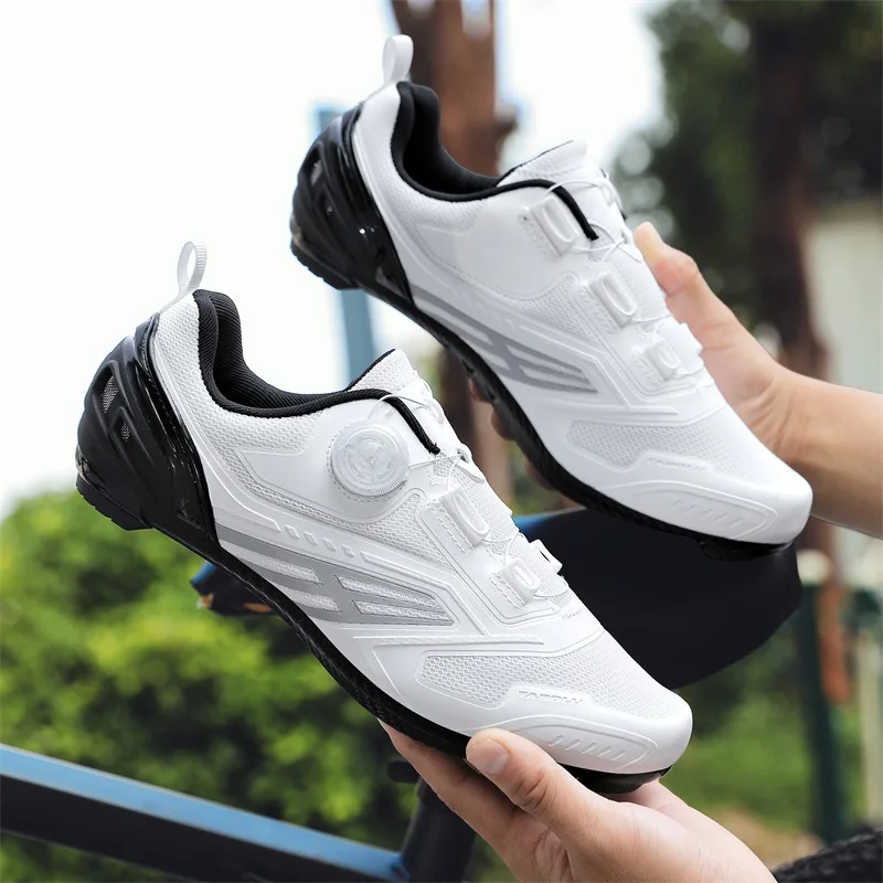 Unisex MTB Mountain Road Bike lock Shoes Breathable Non-slip Wear-resistant Pedal Bicycle Outdoor Competitive Bicycle Equipment
