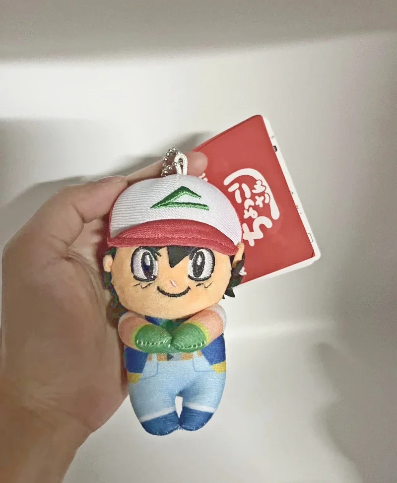 50pcs Ash Ketchum Anime plush toys pendant keychain Doll