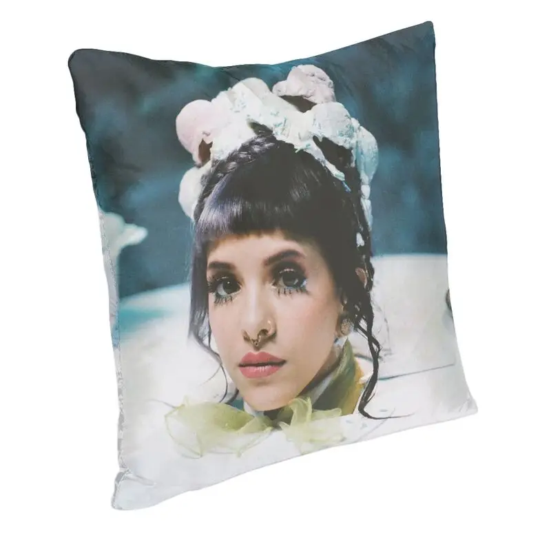 Singer Melanie Martinez Cushion Cover 40x40 Decoration Printing Dark Tide Music Throw Pillow Case for Living Room Double-sided