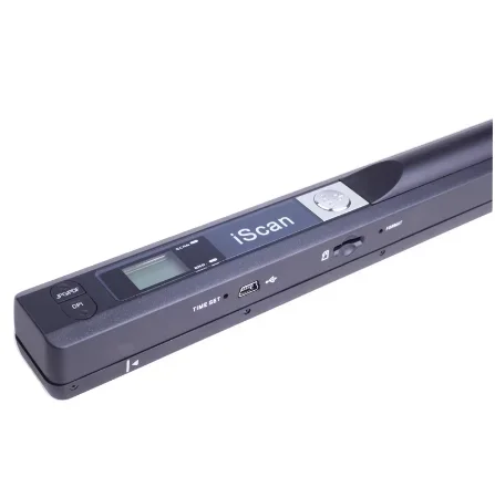 Portable mini Document Scanner wireless USB A4 paper book color photo image scan LCD Display handheld JPG and PDF 900DPI