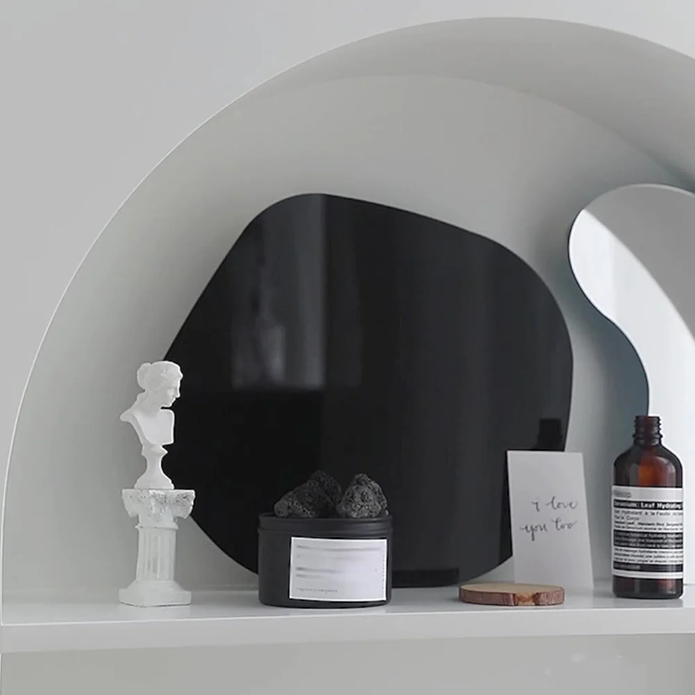 

1Pcs Aromatherapy Display Tray Acrylic Reflective Table Photography Prop No-Scratch Clean-Water Rinse Textured 3D Photos