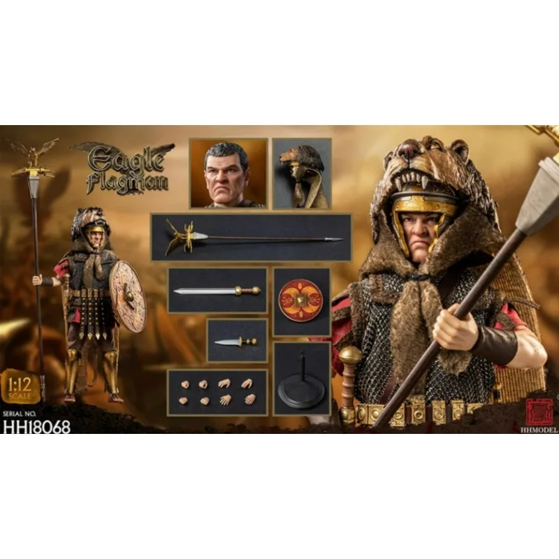 In Stock Original HHMODEL HH18066 HH18067 HH18068 ROMAN HOPLITE SOLDIER 1/12 Male Soldier Action Model Art Collection Toy Gifts