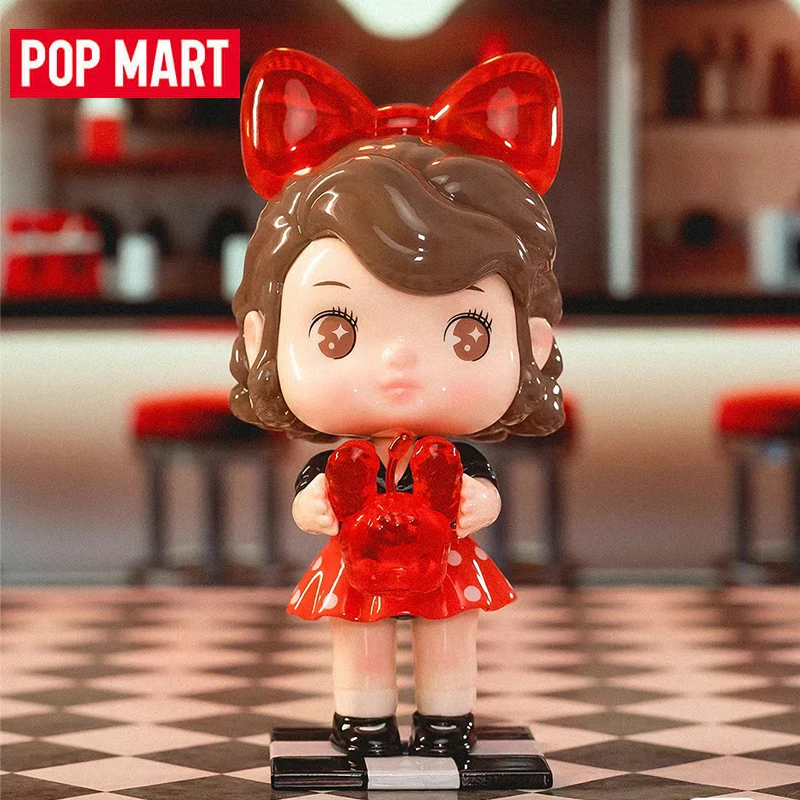 

POP MART Tapoo Retro Diner Series Blind Box 1PC/12PCS Toys Mystery Box Mistery Caixa Action Figure Surpresa Cute Model