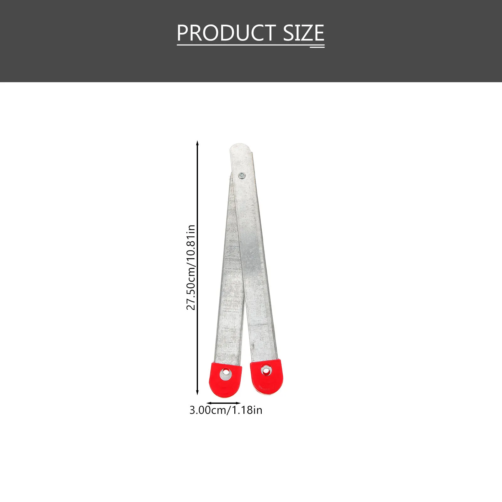 2 قطعة قضيب ربط قابل للطي 47 سنتيمتر الألومنيوم المجلفن ل 2.5 متر-3 متر خطوة مفرشة بين قوسين الثقيلة المفصلي استبدال عدة العلية سلم #5
