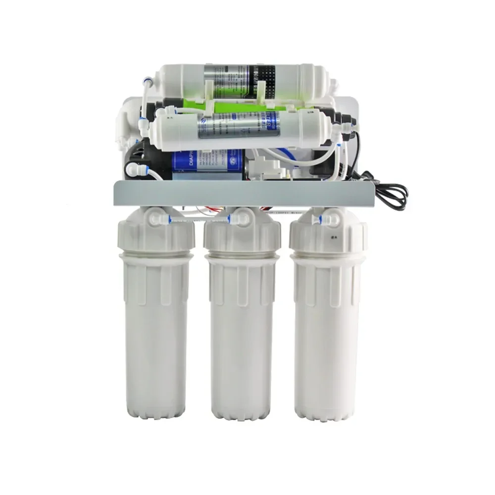 

50GPD/75GPD/100GPD 7 stage Tap water reverse osmosis Mineral Alkaline water filter with uv